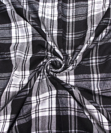 check flannel fabric